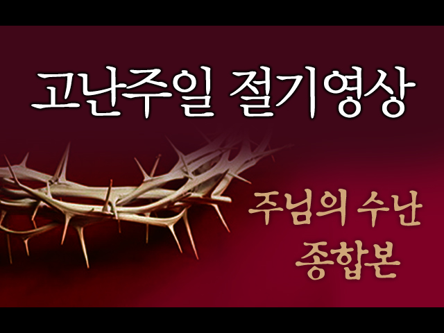 고난주일 No.14 종합